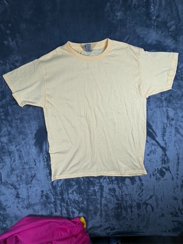 Lot of 3 Gildan Heavy Cotton/Soft Cotton T-Shirts Youth Large Pink,Yellow, - Picture 5 of 11