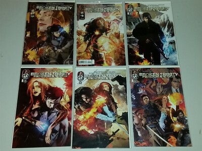 BROKEN TRINITY PANDORAS BOX #1-6 ROB LEVIN TOP COW UNIVERSE COMICS 2010 SET (6)