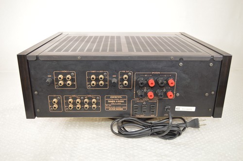 ONKYO Integra A-820RS Servo Operational Integrated Stereo Amplifier Working - Picture 13 of 19