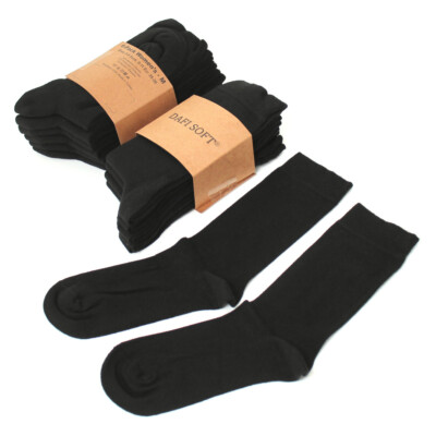 12 Paar Dafi Soft Damen Socken Damensocken Strmpfe Bambus Gr. 35-38  schwarz | eBay.de