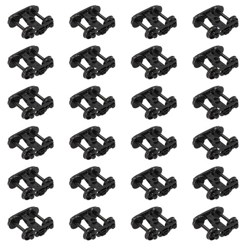 24pz Cuscinetti a rulli scala HO 1:87 camion carrelli 4 molle 33" ruota plastica - Foto 1 di 5