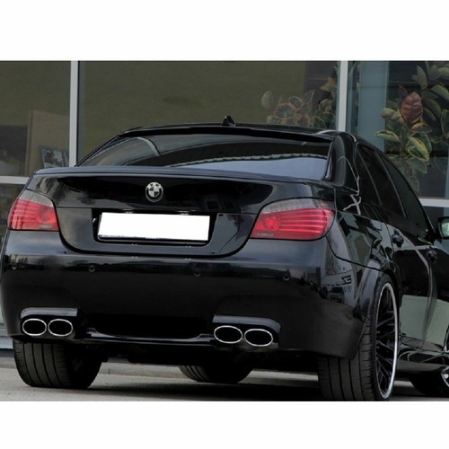 PAINTED COLOR FOR BMW E60 5-SERIES SEDAN M5 TYPE REAR BOOT TRUNK SPOILER WING - Picture 2 of 4