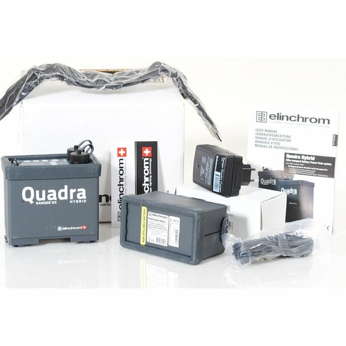 Kit Flash Elinchrom Quadra Ranger RX Hybrid A – Têtes Flash Pro (batteries HS)