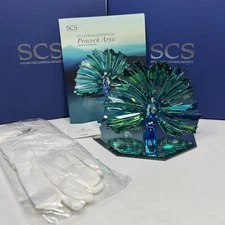 SWAROVSKI SCS 2015 Annual Edition Peacock Arya 5063694 MIB - PRISTINE CONDITION