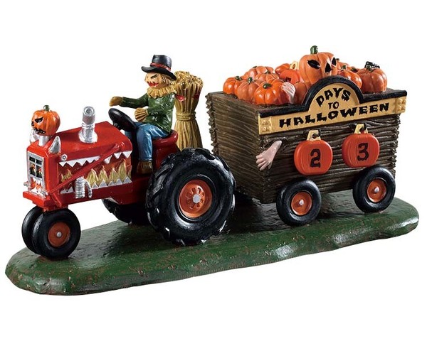 Lemax - Pumpkin Haul Countdown / Halloween Spookytown Spooky Town Modellbau-image