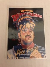 1994 Donruss Diamond Kings Mike Piazza insert #DK-15  Los Angeles Dodgers  Mets