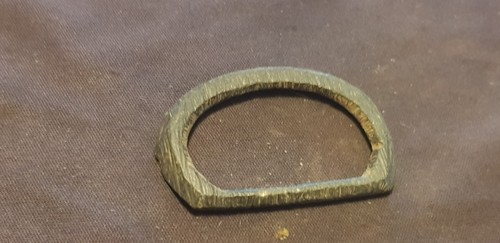 Superb very rare Roman bronze buckle. Please Read Description. L91h