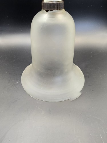 Reclaimed 1920s Art Deco Light Shade Semi Frosted Strelley Hall Nottingham #2 - Picture 3 of 11