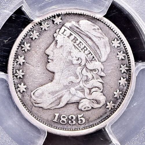 1835 Bust Dime - PCGS VF20 (#58586-L) - Picture 4 of 12