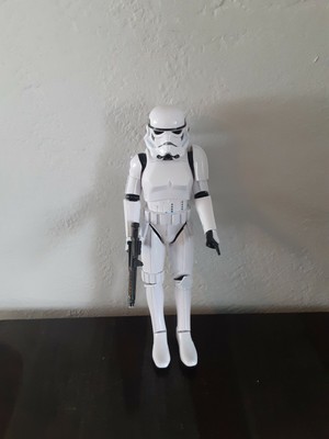 Star Wars The Force Awakens Stormtrooper action Figure think way  Works!