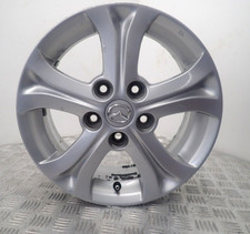 MAZDA 3  15" SILVER ALLOY WHEEL 9965R66050 (W 179)