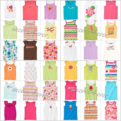 NWT Gymboree Kids Girl Summer Sleeveless Tank Top 