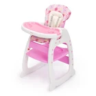 3 in 1 Toddler Eating Seat Baby Feeding Highchair Convertible w/Tray Safety Belt