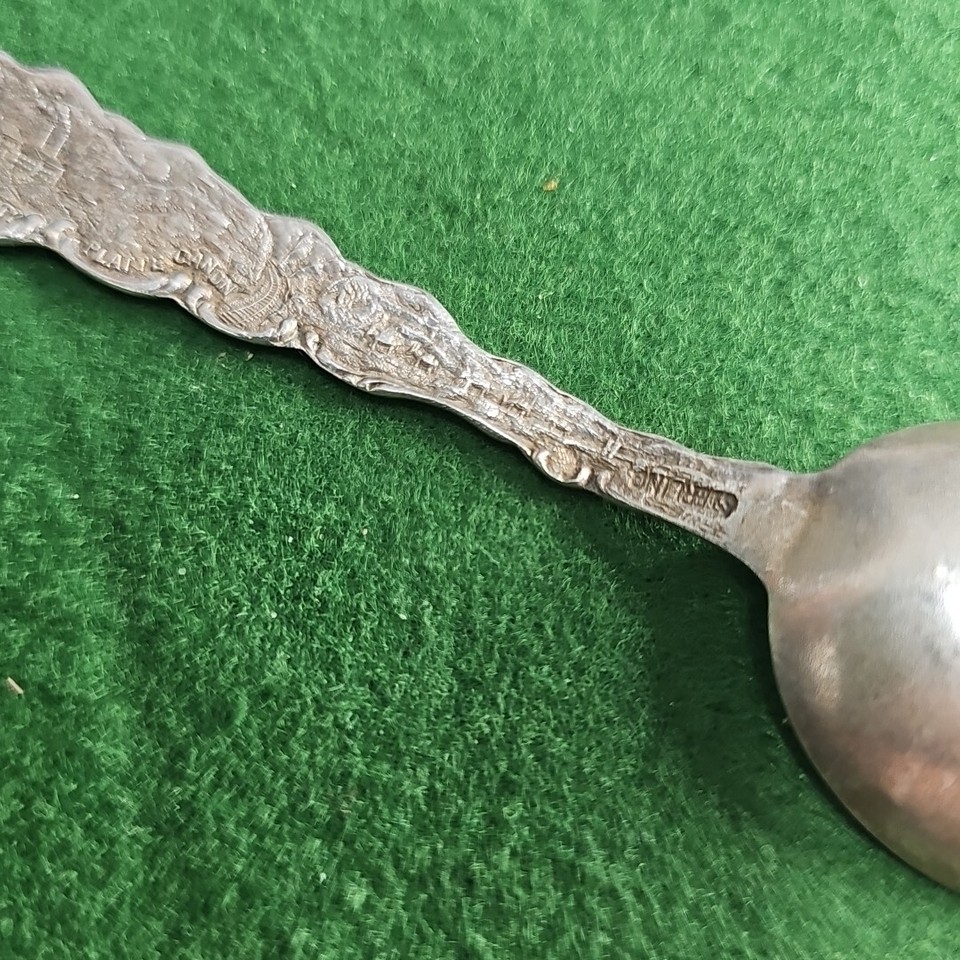 Boulder Colorado Rocky Mountains Sterling Souvenir Spoon 19.6g I318 eBay