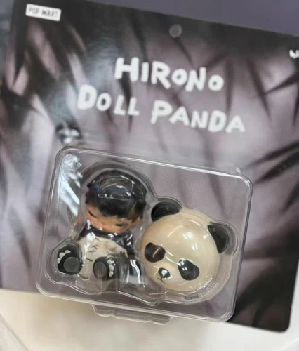 POP MART Hirono doll Panda Series Limited Edition Figure Doll Art Gift Hot Toy - Bild 2 von 2