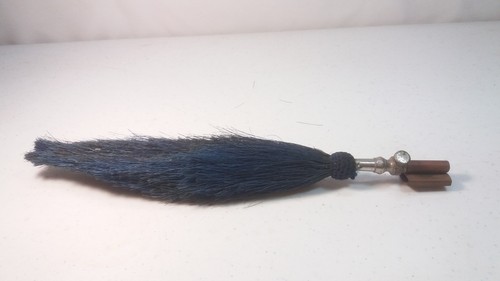 Antique British Headdress Blue Hackle with Unique Mount for Horse? Shako Plume 