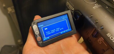 Sony Handycam HDR-HC3 - Camcorder - Carl Zeiss - Mini DV (HDV