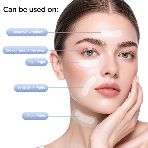 Hyaluronic Acid Microneedle Eye Patches for Anti Wrinkle,Fine Lines Moisturizing - Picture 6 of 22