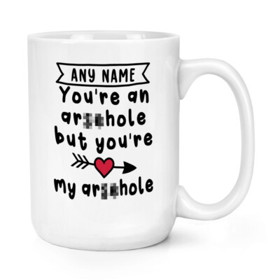 Tasse Personnalisable "Félicitations D'être Mon Mari" - Cadeau Drôle Et Personnalisé Pour Mari