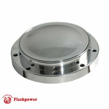 Billet Aluminum Steering Wheel Horn Button Big Plain Polished Billet Aluminum Steering Wheel Horn Button Big Plain Polished