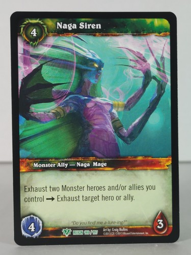 Naga Siren - Reign of FIRE - Singles - 146/197 - ungewöhnlich - WoW TCG - Bild 3 von 11