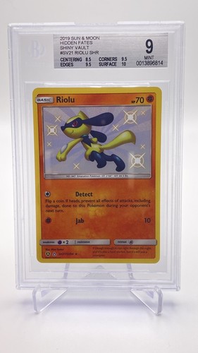 Riolu graded BGS 9 for sale on eBay