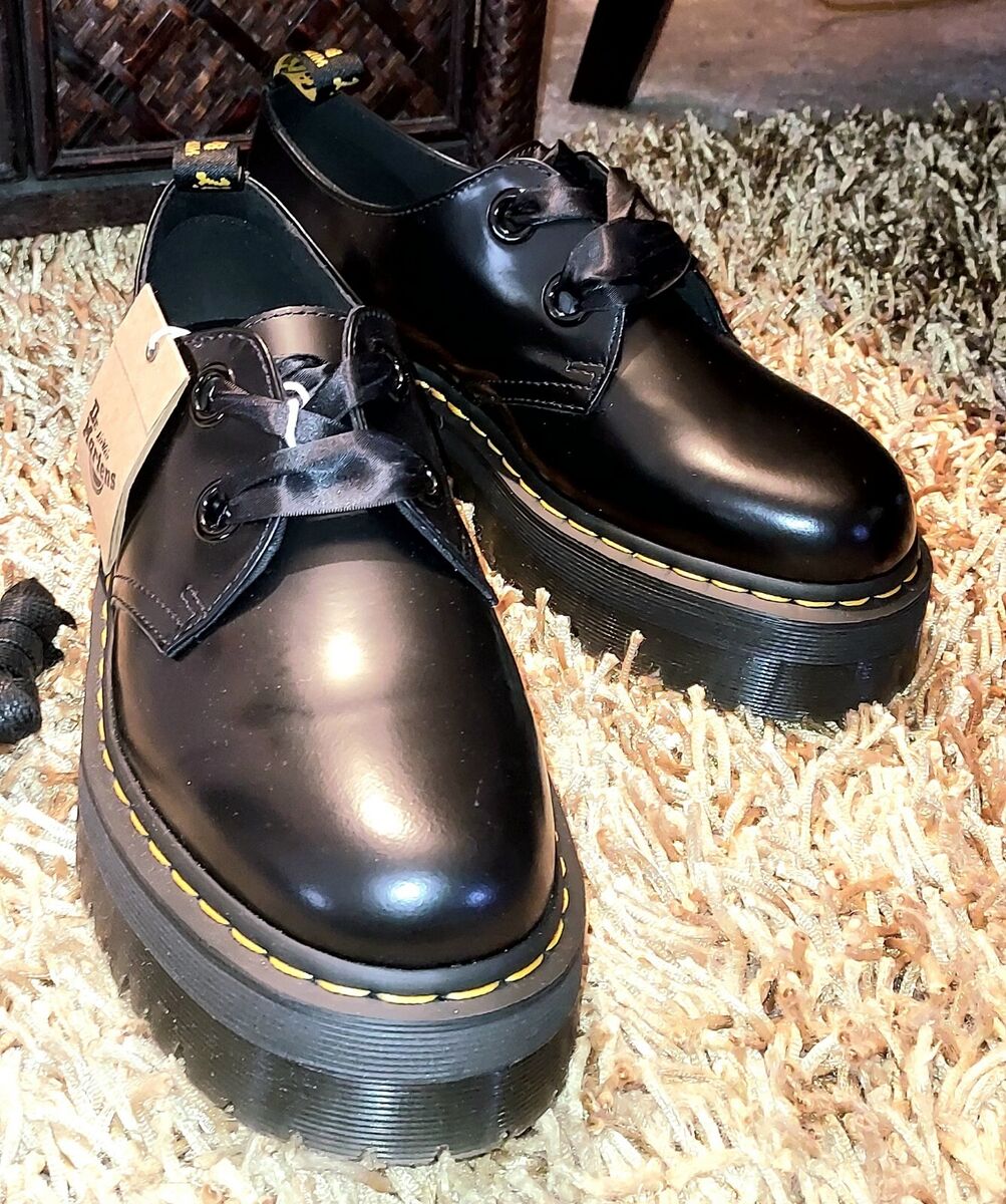 Dr. Martens Holly Buttero Leather Chunky sz 11 Quad Platform Dr. Martens Holly Buttero Leather Chunky sz 11 Quad Platform