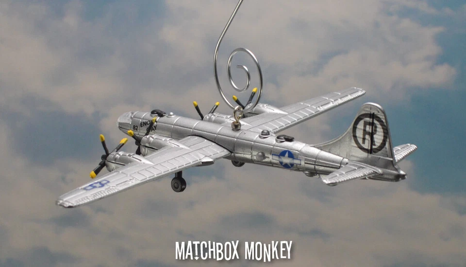 Enola Gay Boeing B-29 Superfortress Christmas Ornament Bomber Atomic Bomb WWII - Image 3 of 4