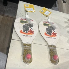 Little Golden Books Ball & Paddle 2 Game Saggy Baggy Elephant Tawny Scrawny Lion