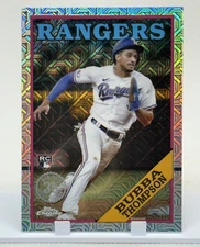 2023 Topps Chrome Silver Mojo 35th Anniversary Bubba Thompson Rookie