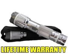 VIPERTEK Rechargeable Stun Gun All Metal Heavy Duty 700 BV + LED Light