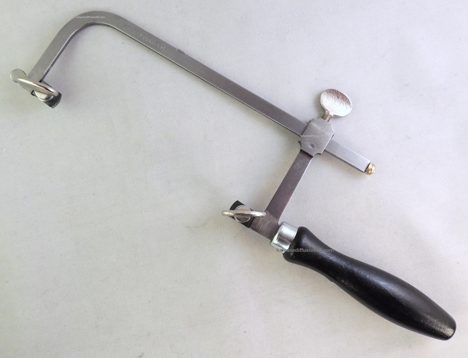 Bocfil réglable d'horloger scie de précision 6 cm pour établi