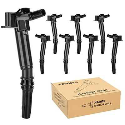 NPAUTO Ignition Coil Pack Compatible with 6.2 6.2L V8 Ford F250 F150 F350 Super