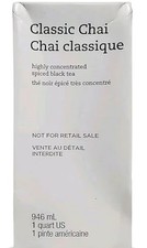 FAST SHIPPING! Chai Tea Concentrate Spiced  Black Tea  BB 06/26