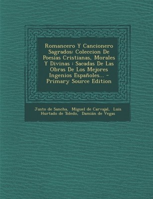 Sancha - Romancero Y Cancionero Sagrados  Coleccion De Poesias Cristia - X555z