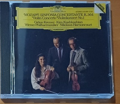 CD - Mozart: Sinfonia Concertante K.364 - Violinkonzert No. 1