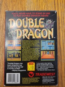 Double Dragon (Nintendo Entertainment System NES, 1988) - CIB Complete!