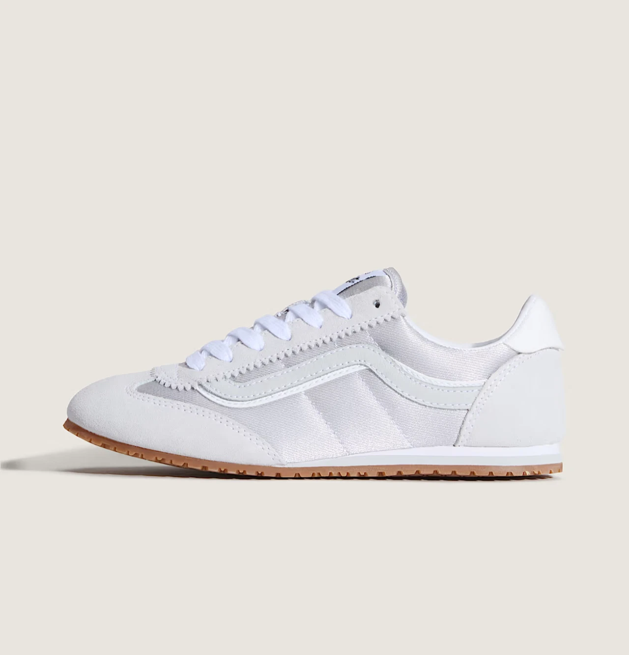 Vans Super Lowpro Shoes in Triple White All Sizes Limited Stock
