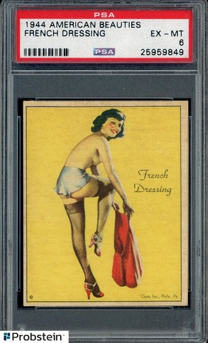 1944 American Beauties French Dressing PSA 6 EX-MT