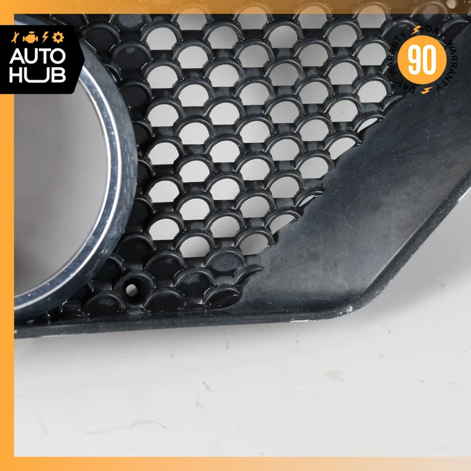 06-09 Mercedes W209 CLK550 CLK55 AMG Sport parachoques delantero derecho rejilla de malla OEM Foto 4 de 4