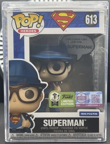 Funko Pop! Superman #613 - 2026 ECCC Con Exclusive LE 1500 In Hand
