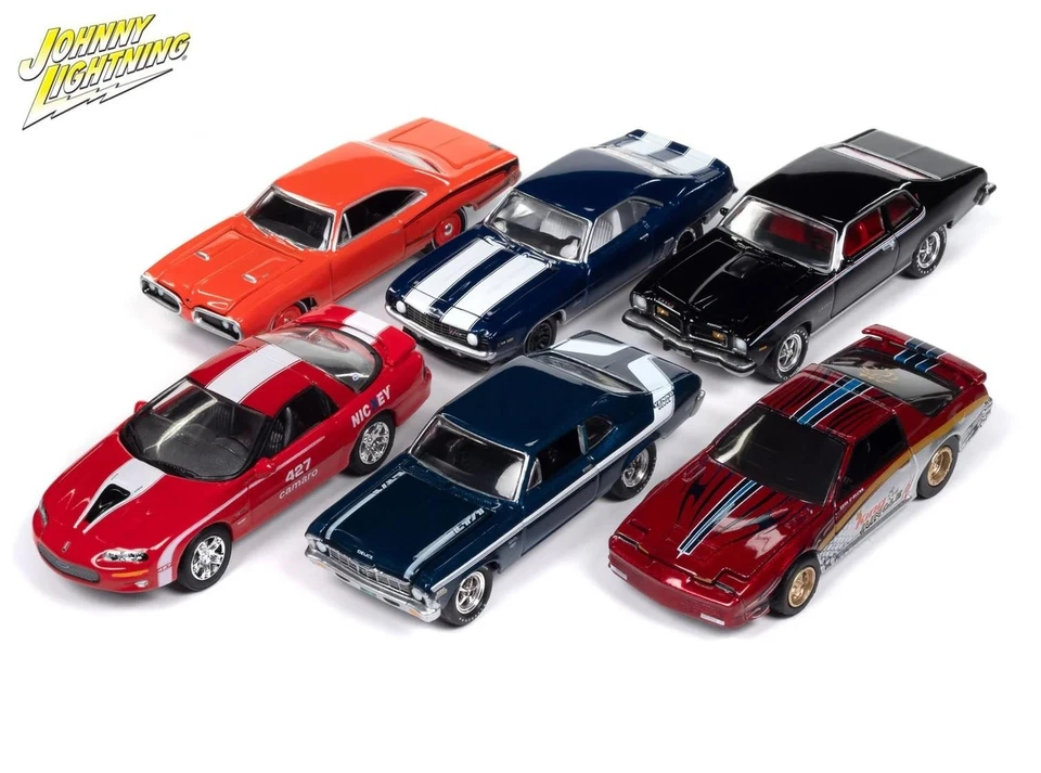 New Johnny Lightning 1:64 Scale Muscle Cars USA 2025 Release 1, Version A - Image 2 of 2