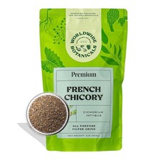 Worldwide Botanicals French Chicory Root, 1 Pound - Brew Like Coffee, 1