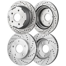 Front & Rear Brake Disc Rotors for Chevy Chevrolet Blazer GMC Sonoma Jimmy 2004