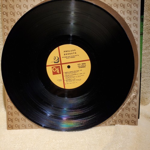 2 DEODATO LP"S CTI 6029 | Deodato 2 LP | 1973 & Prelude Deodato NO SKIPS - Picture 9 of 13