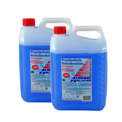 2x 5l Alpine Fertigemisch Scheibenfrostschutz (-30°)