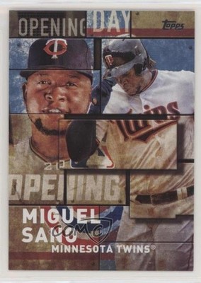 2018 Topps MLB Opening Day Blue Miguel Sano #OD-4 0w8