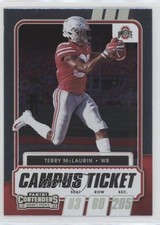 2021 Panini Contenders Draft Picks Campus Ticket Terry McLaurin #34 0nr3