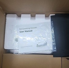 AIRROBO PG100 Pet Grooming Vacuum with 5 Grooming Tools, 12000Pa Suction Power