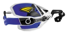 Cycra Ultra Probend CRM Wrap Around Handguards - White/Blue Motorcycle Dirt Bike